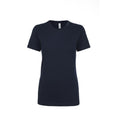 Nachtblau - Front - Next Level Damen T-Shirt Ideal