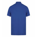 Royal-Marineblau - Side - Finden & Hales Erwachsene Unisex Kontrast Panel Pique Polo Shirt