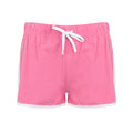 Leuchtend Rosa-Weiß - Front - SF - Shorts für Damen