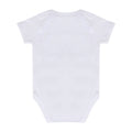 Weiß - Back - Larkwood Baby Jungen-Mädchen Essential Kurzarm Body