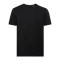 Schwarz - Front - Russell Herren Authentic Pure Organik T-Shirt