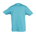 Atollblau - Back - SOLS Kinder Regent T-Shirt, Kurzarm