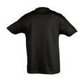 Schwarz - Back - SOLS Kinder Regent T-Shirt, Kurzarm