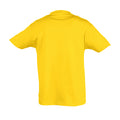 Goldgelb - Back - SOLS Kinder Regent T-Shirt, Kurzarm
