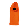 Orange - Side - SOLS Kinder Regent T-Shirt, Kurzarm