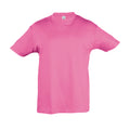 Orchidee Pink - Front - SOLS Kinder Regent T-Shirt, Kurzarm