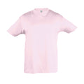 Blassrosa - Front - SOLS Kinder Regent T-Shirt, Kurzarm