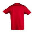 Rot - Back - SOLS Kinder Regent T-Shirt, Kurzarm
