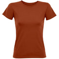 Terrakotta - Front - SOLS Damen T-Shirt Regent kurzärmlig