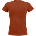 Terrakotta - Back - SOLS Damen T-Shirt Regent kurzärmlig