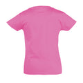 Pink - Back - SOLS Mädchen Cherry T-Shirt, Kurzarm