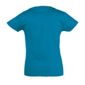 Wasserblau - Side - SOLS Mädchen Cherry T-Shirt, Kurzarm