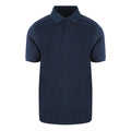 Marineblau - Front - AWDis Just Polos Herren Stretch Piqu Polo Shirt