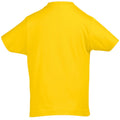 Gold - Back - SOLS Kinder Imperial T-Shirt, Baumwolle, Kurzarm