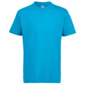 Wasserblau - Front - SOLS Kinder Imperial T-Shirt, Baumwolle, Kurzarm