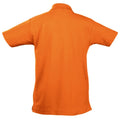 Orange - Side - SOLS Kinder Polo Shirt Summer II