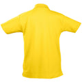 Gold - Back - SOLS Kinder Polo Shirt Summer II