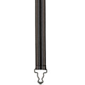 Schwarz gestreift - Side - Premier Austauschbare Riemen für Schürzen, Cross-Back-Stil