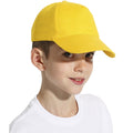 Gold - Side - SOLS Kinder Baseballkappe Sunny