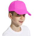 Pink - Back - SOLS Kinder Baseballkappe Sunny
