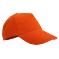 Orange - Front - SOLS Kinder Baseballkappe Sunny
