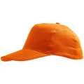 Orange - Back - SOLS Kinder Baseballkappe Sunny