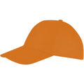 Orange - Side - SOLS Unisex Buzz Baseballkappe