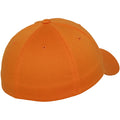 Orange - Back - Flexfit Unisex Baseballkappe