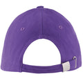 Violett - Side - SOLS Unisex Buffalo Baseballkappe