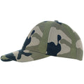 Camouflage - Front - SOLS Unisex Buffalo Baseballkappe