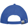 Royal Blau-Neon Koralle - Back - SOLS Unisex Buffalo Baseballkappe