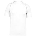 Weiß - Front - Proact Kinder T-Shirt Surf