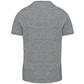 Grau meliert - Back - Kariban Vintage herren Kurzarm T-Shirt