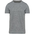 Grau meliert - Front - Kariban Vintage herren Kurzarm T-Shirt