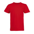 Rot - Front - SOLS Kinder Milo Organik Kurzarm T-Shirt