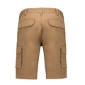 Camel - Back - Kariban - "Multi Pocket" Cargo-Shorts für Herren-Damen Unisex