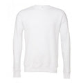 Weiß - Front - Bella + Canvas Erwachsene Unisex Drop Schulter Sweatshirt