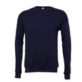 Marineblau - Front - Bella + Canvas Erwachsene Unisex Drop Schulter Sweatshirt