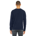 Marineblau - Side - Bella + Canvas Erwachsene Unisex Drop Schulter Sweatshirt