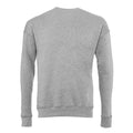 Athletic Grau - Back - Bella + Canvas Erwachsene Unisex Drop Schulter Sweatshirt