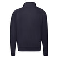 Marineblau - Back - Fruit of the Loom Erwachsene Unisex Klassik Zip Sweatshirt