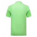 Neon Mint - Back - Fruit of the Loom Herren Premium Baumwolle Pique Polo Shirt
