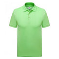 Neon Mint - Front - Fruit of the Loom Herren Premium Baumwolle Pique Polo Shirt