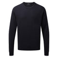 Marineblau - Front - Premier Erwachsene Unisex Rundhals Sweater Mit Baumwolle