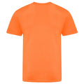 Neonorange - Back - AWDis Unisex Erwachsene Electric Tri-Blend T-Shirt