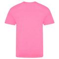 Neonpink - Back - AWDis Unisex Erwachsene Electric Tri-Blend T-Shirt