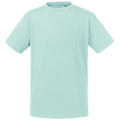 Wasserblau - Front - Russell Kinder Pure Organic T-Shirt