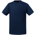 Marineblau - Front - Russell Kinder Pure Organic T-Shirt
