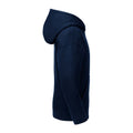 Marineblau - Side - Russell Kinder Authentic Kapuzen-Sweatshirt
