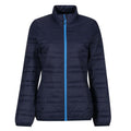 Marineblau-Graublau - Front - Regatta - "Firedown" Isolier-Jacke für Damen